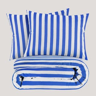 NOUS Living katoenen dekbedovertrek lits-jumeaux (240x220 cm)