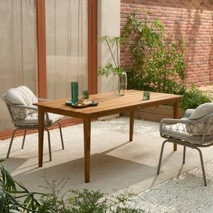 NOUS Garden tuintafel Ferrol Teak (180x90 cm)