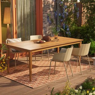 NOUS Garden tuintafel Ferrol Teak (200x90cm)