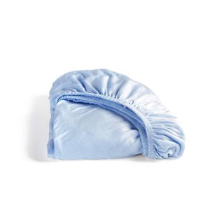 Cinderella jersey hoeslaken - blauw (25 cm hoog)