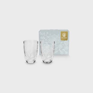 Pip Studio waterglas Lily&Lotus (set van 2) (400 ml)