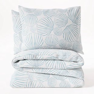 W katoen-polyester dekbedovertrek 1-persoons (140x220 cm)