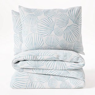 W katoen-polyester dekbedovertrek lits-jumeaux (240x220 cm)