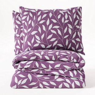 W katoen-polyester dekbedovertrek lits-jumeaux (240x220 cm)