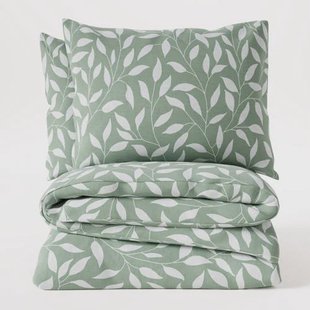 W katoen-polyester dekbedovertrek lits-jumeaux (240x220 cm)