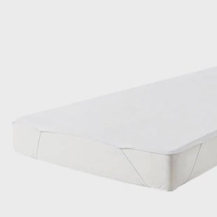 NOUS Living jersey waterdichte molton - wit