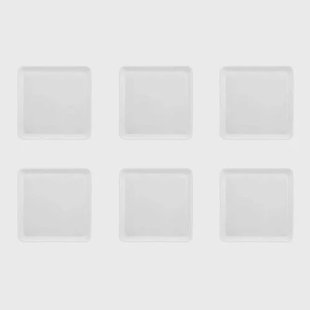 Medard de Noblat Yaka dinerbord (25,5 x 25,5 cm) (set van 6)