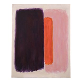 Urban Nature Culture schilderij Bola roze/bruin (100x100 cm)