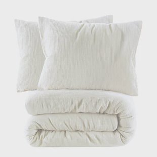 NOUS Living mousseline dekbedovertrek lits-jumeaux (240x220 cm)