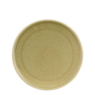 Mica Decorations bord Nika groen (22 cm)