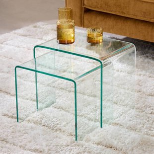 NOUS Living bijzettafel (set van 2) Arctic