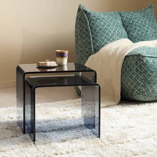 NOUS Living bijzettafel (set van 2) Arctic