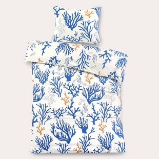 NOUS Living katoenen dekbedovertrek 1-persoons (140x220 cm)