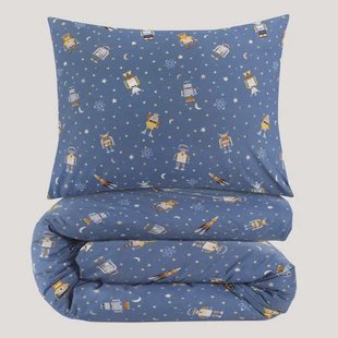 NOUS Kids katoenen dekbedovertrek kinderbed (120x150 cm)