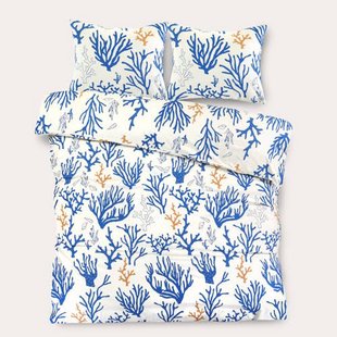 NOUS Living katoenen dekbedovertrek lits-jumeaux (240x220 cm)