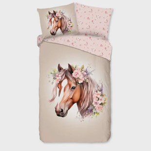 Good Morning katoenen dekbedovertrek 1-persoons (140x200 cm)