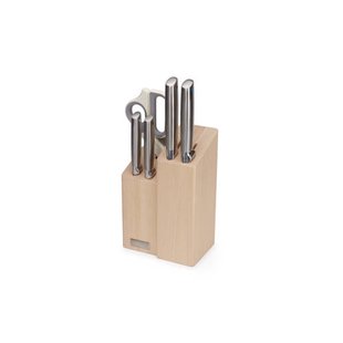 Joseph Joseph Elevate™ Fusion messen- en scharenset met Beechwood blok (5-delig)