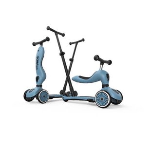 Scoot & Ride Step Highwaykick 1 - Push & Go - Steel