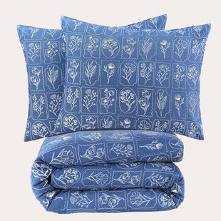 NOUS Living katoenen dekbedovertrek lits-jumeaux (240x220 cm)