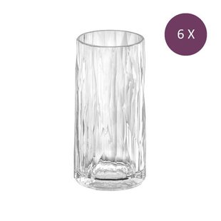 Koziol Limonadeglas, 300 ml, thermoplastic - Koziol Club No. 8 (6 stuks)