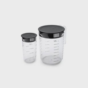 Brabantia maatbeker Tasty+ (set van 2) (250 ml en 1L)