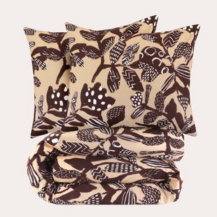 NOUS Living katoenen dekbedovertrek 2-persoons (200x200 cm)