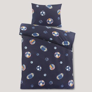 NOUS Kids katoenen dekbedovertrek 1-persoons (140x200 cm)