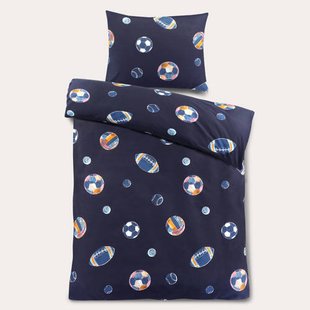 NOUS Kids katoenen dekbedovertrek kinderbed (120x150 cm)