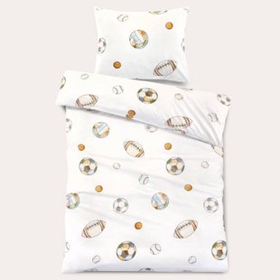 NOUS Kids katoenen dekbedovertrek kinderbed (120x150 cm)