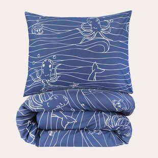 NOUS Kids katoenen dekbedovertrek kinderbed (120x150 cm)