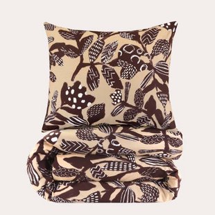 NOUS Living katoenen dekbedovertrek 1-persoons (140x200 cm)