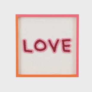 Mica Decorations schilderij LOVE (31,5x31,5 cm)