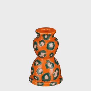 Mica Decorations kandelaar Zarah oranje