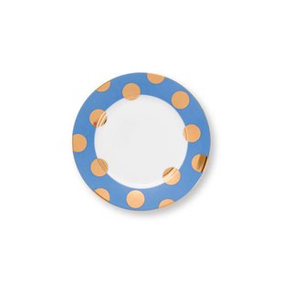 Pip Studio ontbijtbord Dot Delight (Ø21 cm) (set van 2)