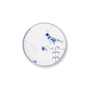 Pip Studio dinerbord Pip & The Blue Bird (Ø25,5 cm)