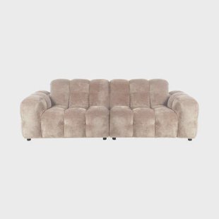 Dutchbone Hackman 3-zitsbank Velours Beige