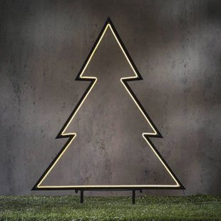Luca Lighting kerst tuinsteker kerstboom met neon licht