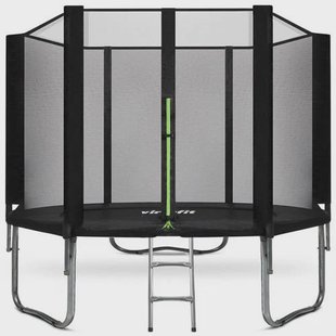 Virtufit Trampoline incl veiligheidsnet 251x251 cm