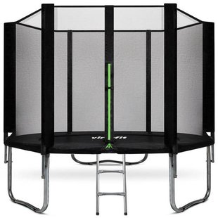 Virtufit Trampoline icl. veiligheidsnet 305x305 cm