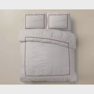 Primaviera Deluxe perkal katoenen dekbedovertrek lits-jumeaux (240x200 cm)