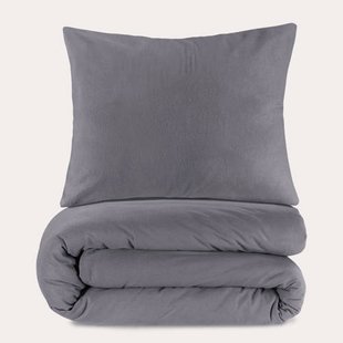 NOUS Living flanellen dekbedovertrek 1-persoons (140x200 cm)