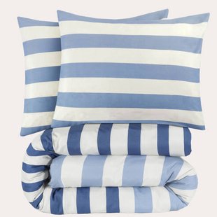 W katoen-polyester dekbedovertrek lits-jumeaux (240x220 cm)