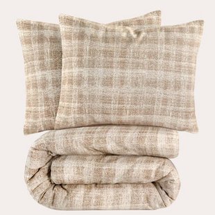 NOUS Living flanellen dekbedovertrek lits-jumeaux (240x220 cm)