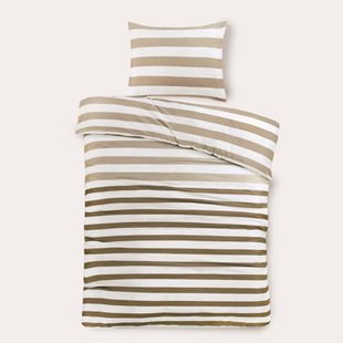 W katoen-polyester dekbedovertrek 1-persoons (140x220 cm)