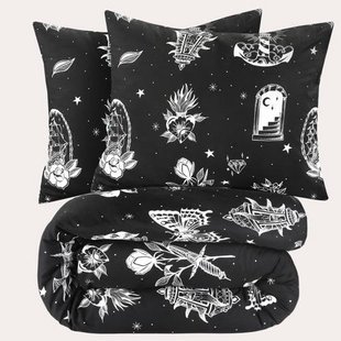 NOUS Living katoenen dekbedovertrek 2-persoons (200x200 cm)