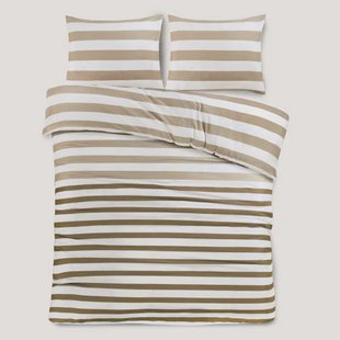 W katoen-polyester dekbedovertrek lits-jumeaux (240x220 cm)