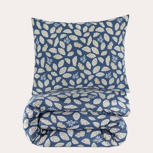 NOUS Living flanellen dekbedovertrek 1-persoons (140x200 cm)