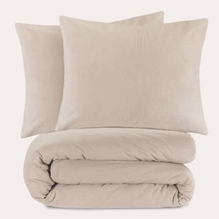 NOUS Living flanellen dekbedovertrek 2-persoons (200x200 cm)