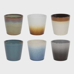 Studio Tavola Koffiekopjes - Storm - 200 ml - 6 stuks
