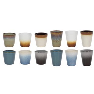 Studio Tavola Koffieset Storm (bekers & koffiekopjes) - 12 stuks